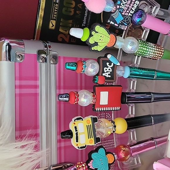 Handmade Focal Pen Sets Set Of 2- Ransom styles - Picture 9 of 9